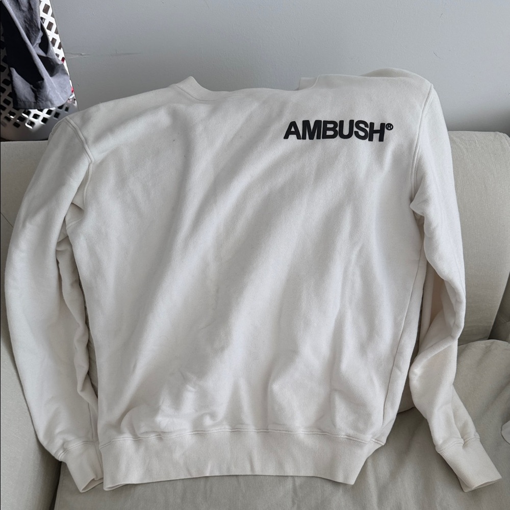 AMBUSH®White hoodie